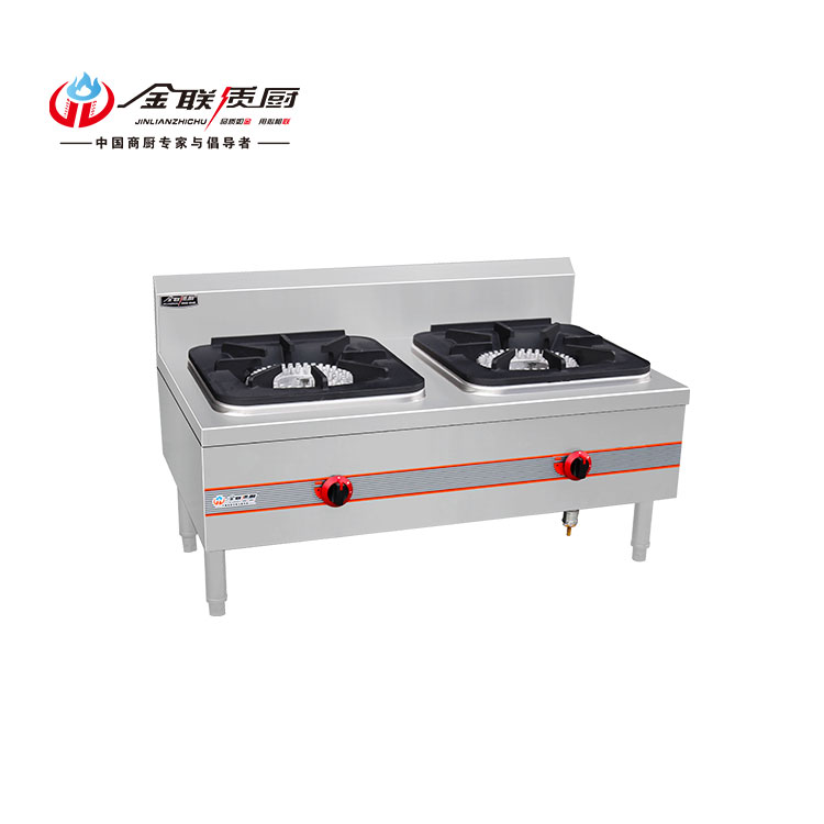 商用款自吸風-雙頭低湯灶